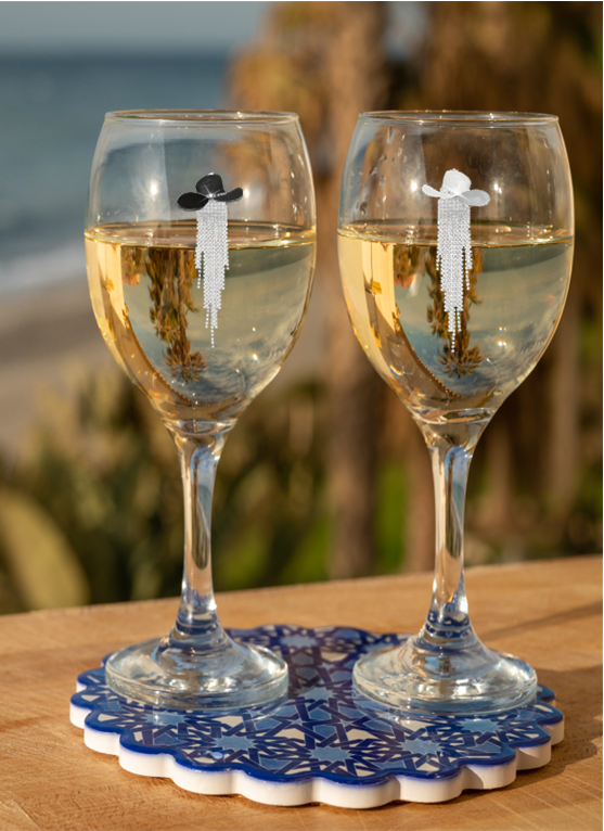 NEW – Cowgirl Chic Hat with Dangling Rhinestones Tipsy Sips! – Western Collection