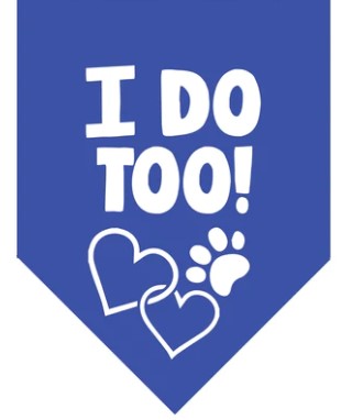 πΆππ Winey Bitches Co I Do Too! Doggie Bandana