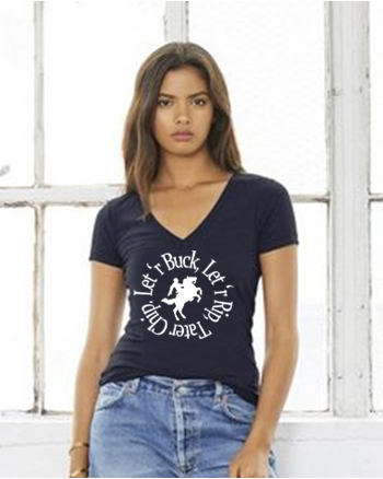 New-Let 'er Buck, Let 'er Rip, Tater Chip- Country Western Graphic Tee