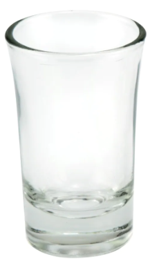 Personalized Wedding Shot Glass with Rhinestones | Winey Bitches Co