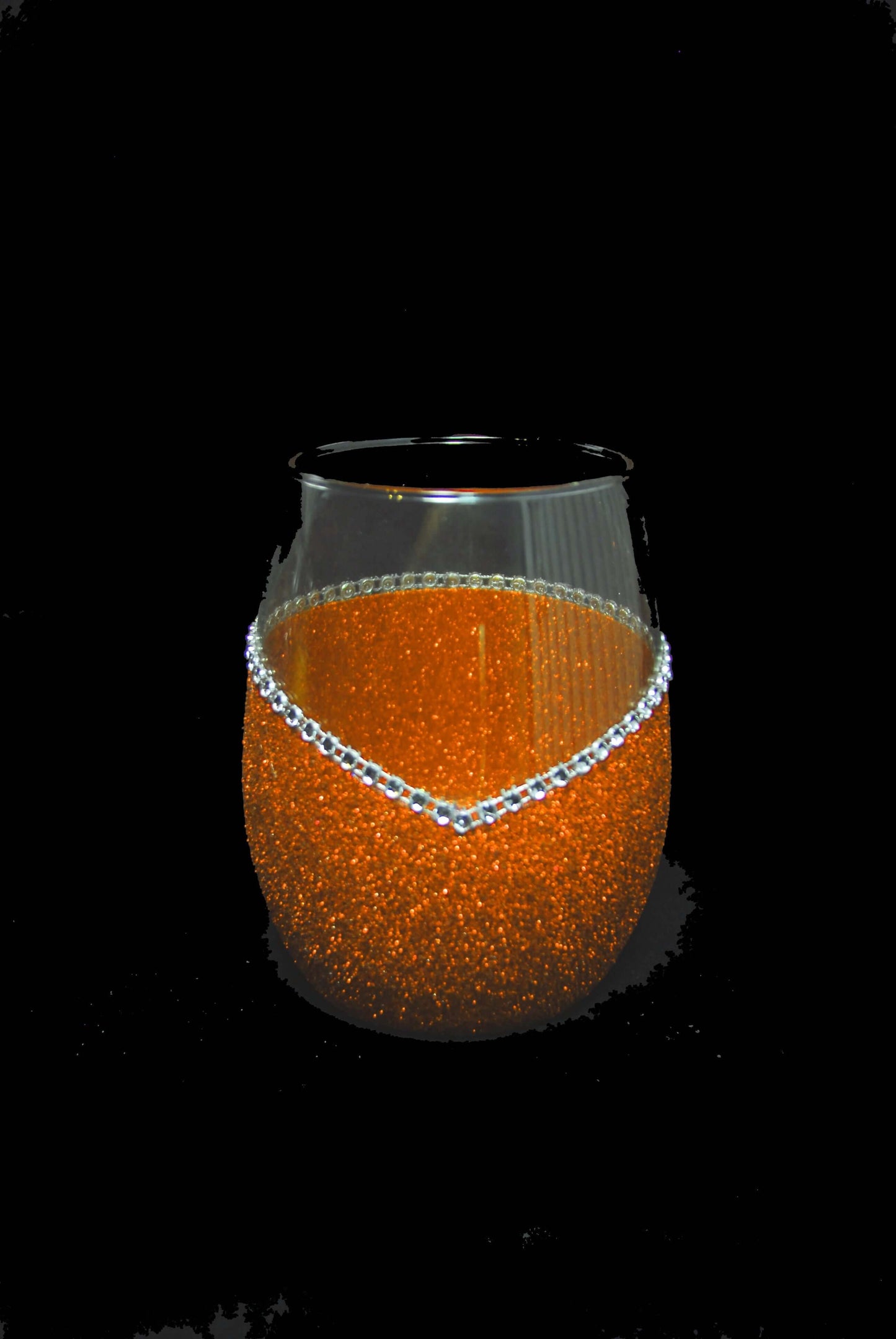 Military-Army Bling Stem or Stemless Wine Glasses-Choose your color