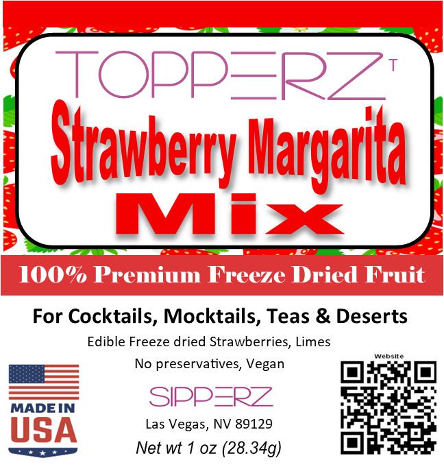 Topperz Real Freeze Dried Fruit Garnishments