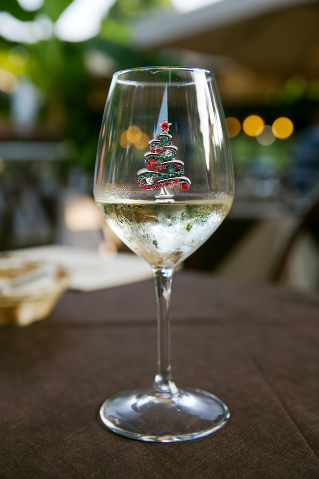 Modern Christmas Tree Tipsy Sips!- Magnetic Charm – Holiday Collection