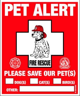 Winey Bitches Co Pet Emergency Alert Sticker-Decals