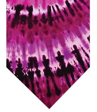 Winey Bitches Co Tie Dye Pink Swirl Doggie Bandana