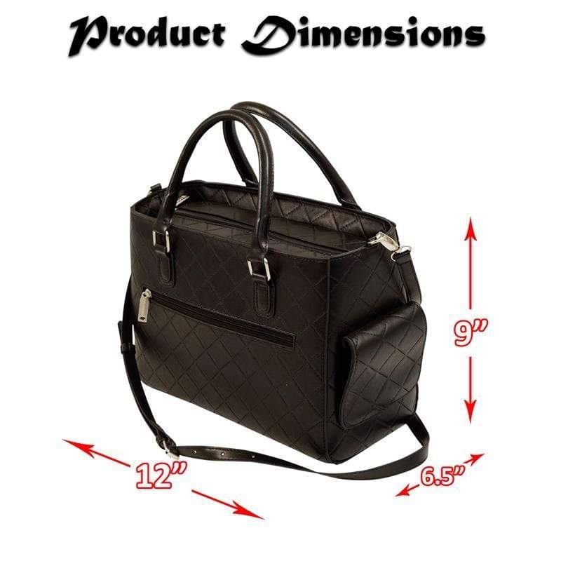 Accessories Winey Drink Purse in Black Quilted WineyBitchesCo