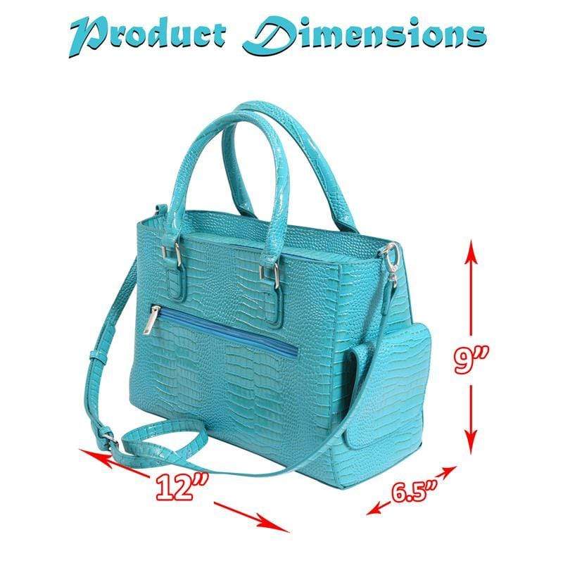 Accessories Winey Drink Purse in Blue Turquoise WineyBitchesCo