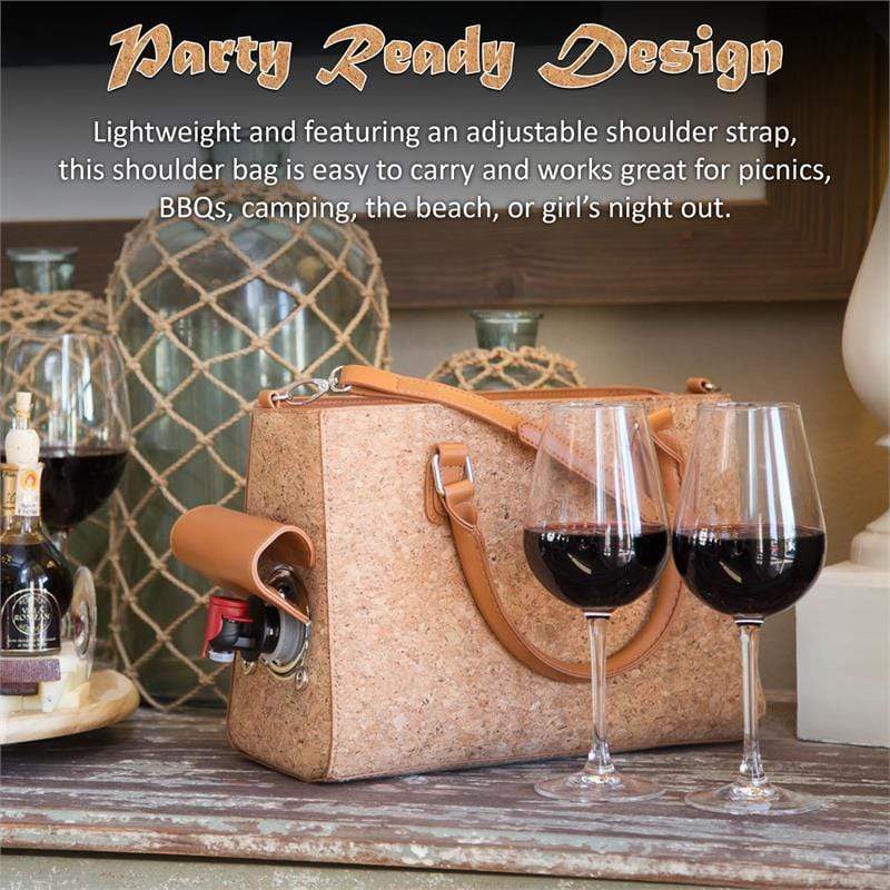 Accessories Winey Drink Purse in Cork Wine WineyBitchesCo