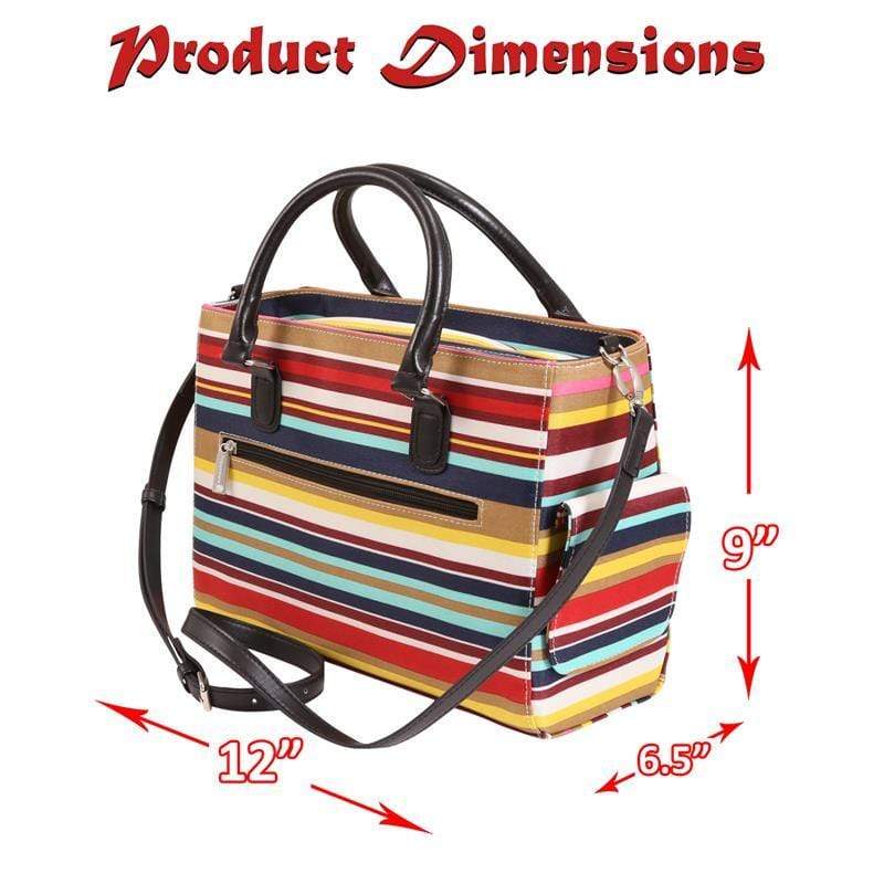 Accessories Winey Drink Purse in Nautical Stripe WineyBitchesCo