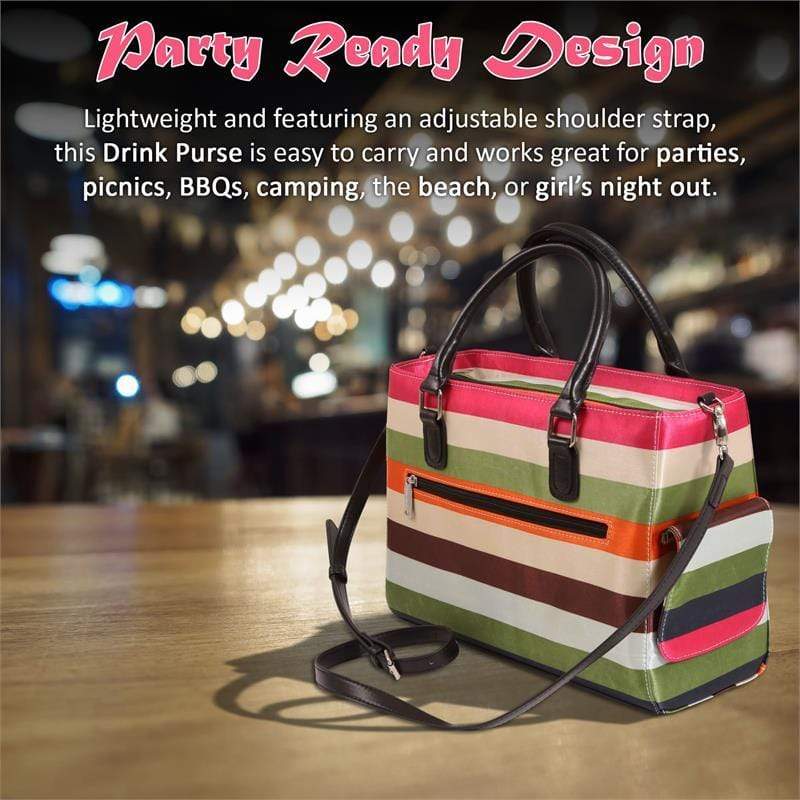 Accessories Winey Drink Purse in Stripe WineyBitchesCo