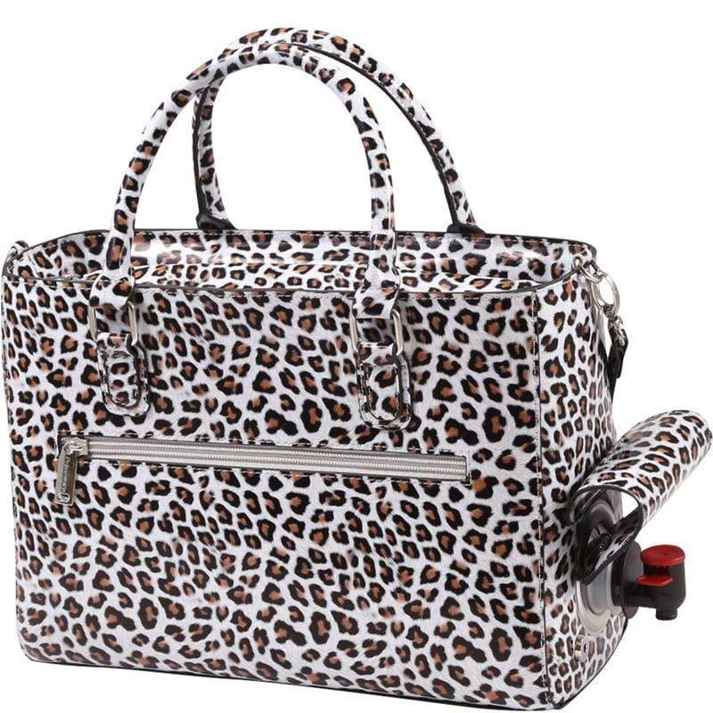 Accessories Winey Drink Purse in White Cheetah WineyBitchesCo
