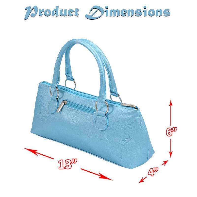 Accessories Winey Wine Clutch Purse- Aqua Blue Birmingham WineyBitchesCo