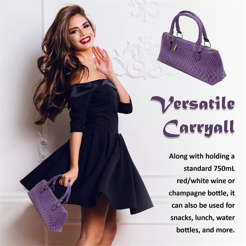 Accessories Winey Wine Clutch Purse- Purple Burmese WineyBitchesCo