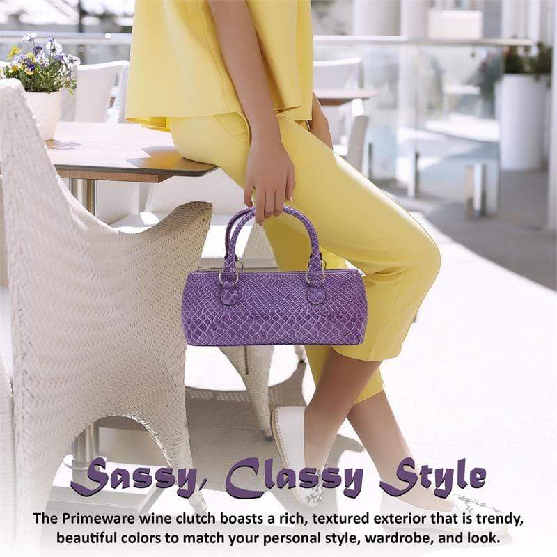Accessories Winey Wine Clutch Purse- Purple Burmese WineyBitchesCo