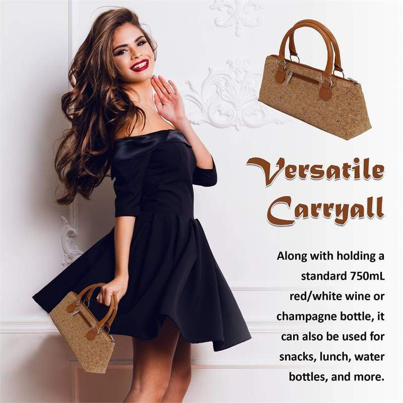 Accessories Winey Wine Clutch Purse- Silver Cork WineyBitchesCo