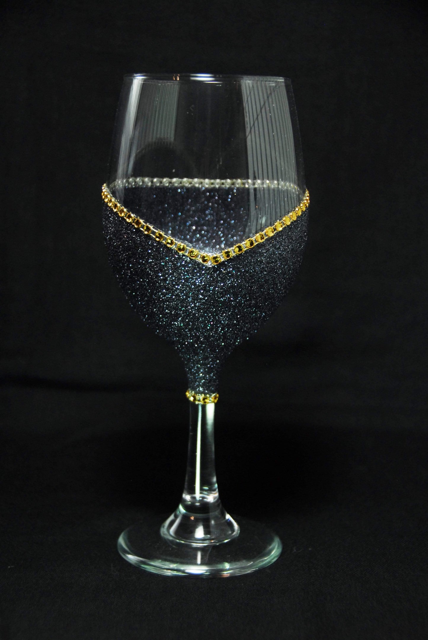 Cincinnati Bangles Bling Stem or Stemless Wine Glasses-Choose your color - Winey Bitches - Wine- Women- K9's