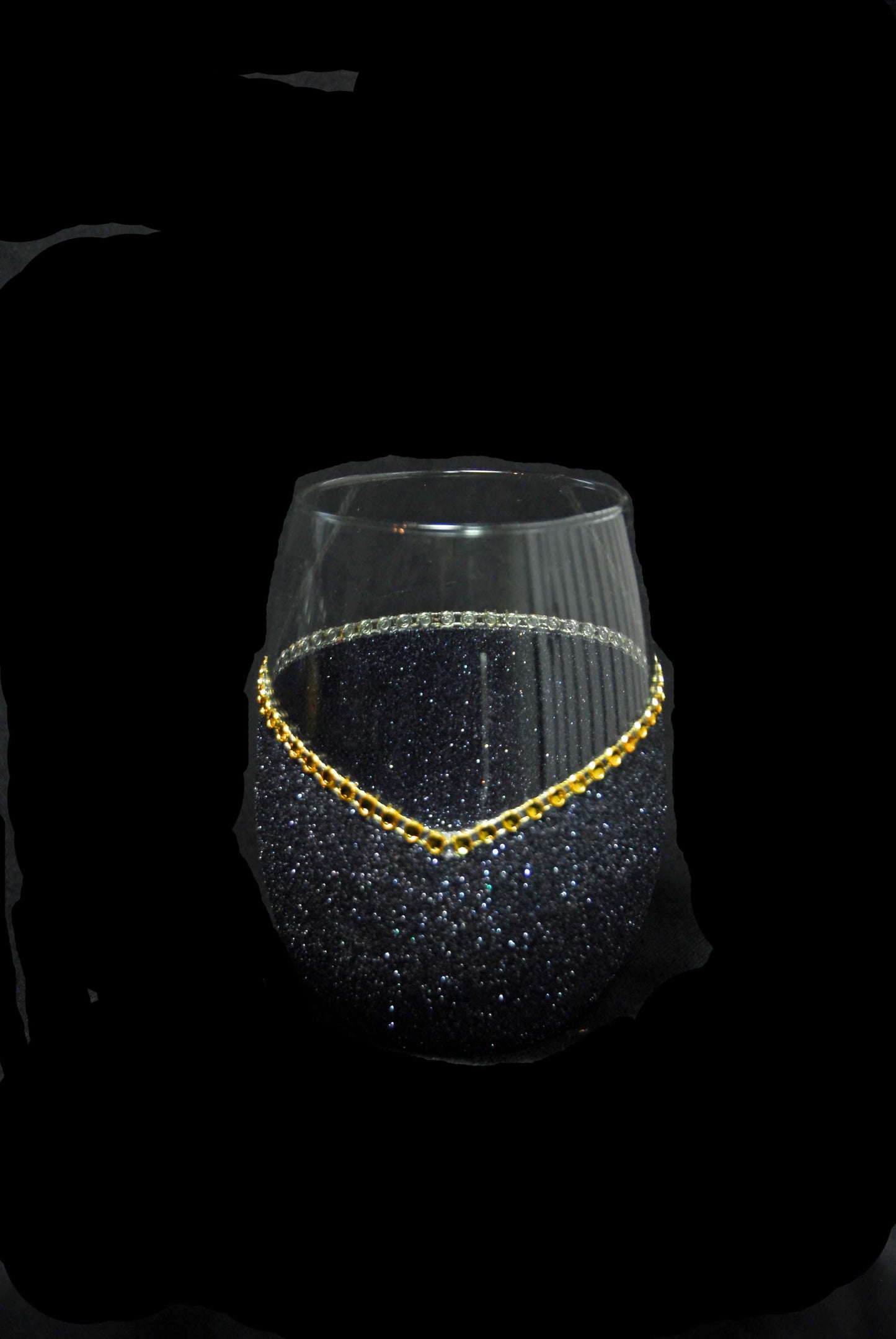Cincinnati Bangles Bling Stem or Stemless Wine Glasses-Choose your color - Winey Bitches - Wine- Women- K9's