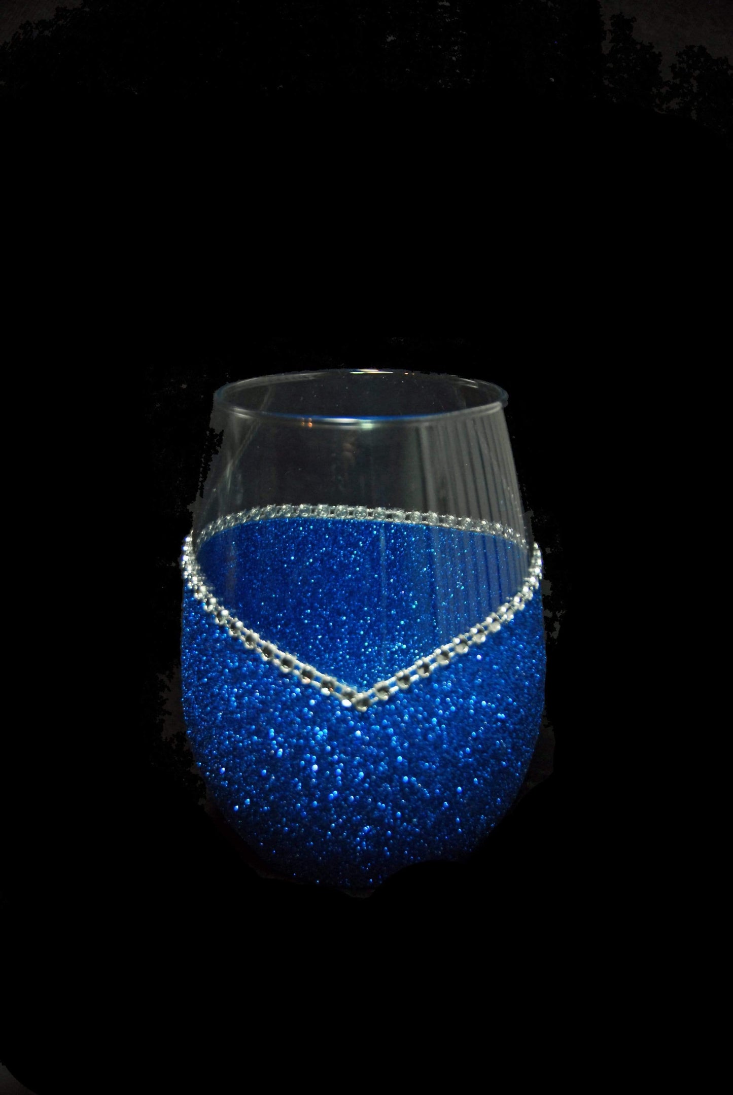 Dallas Cowboys Bling Stem or Stemless Wine Glasses-Choose your color - Winey Bitches - Wine- Women- K9's
