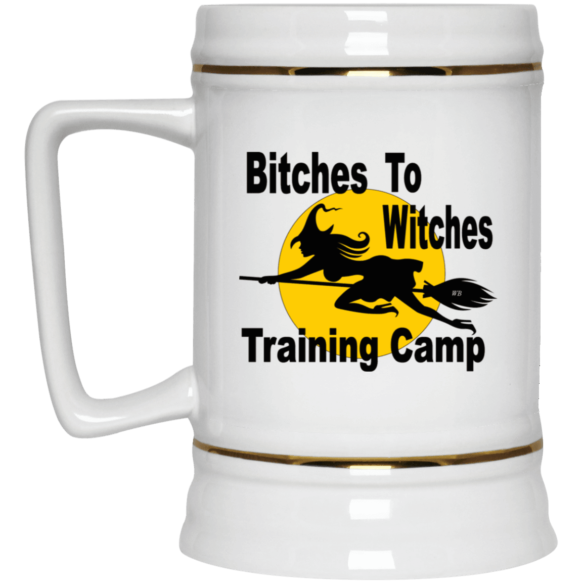 22217 Beer Stein 22oz. - Winey Bitches - Wine- Women- K9's