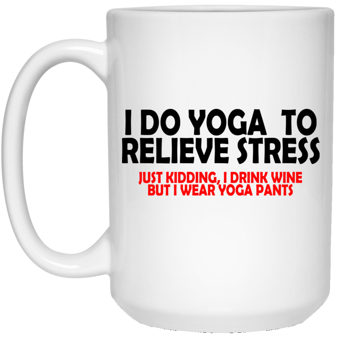 Drinkware White / One Size WineyBitches.Co "I Love Wine & K9s 15 oz. White Mug WineyBitchesCo