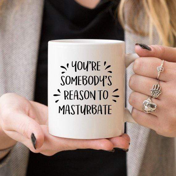 Kitchen Winey Bitches Coffee Mug, Reason To Masturbate WineyBitchesCo