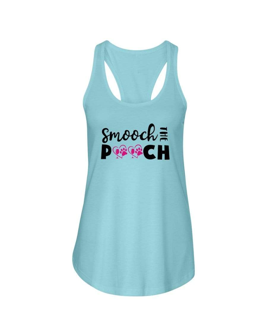 Shirts Cancun / XS Winey Bitches Co "Smooch The Pooch" Ladies Racerback Tank Top* WineyBitchesCo
