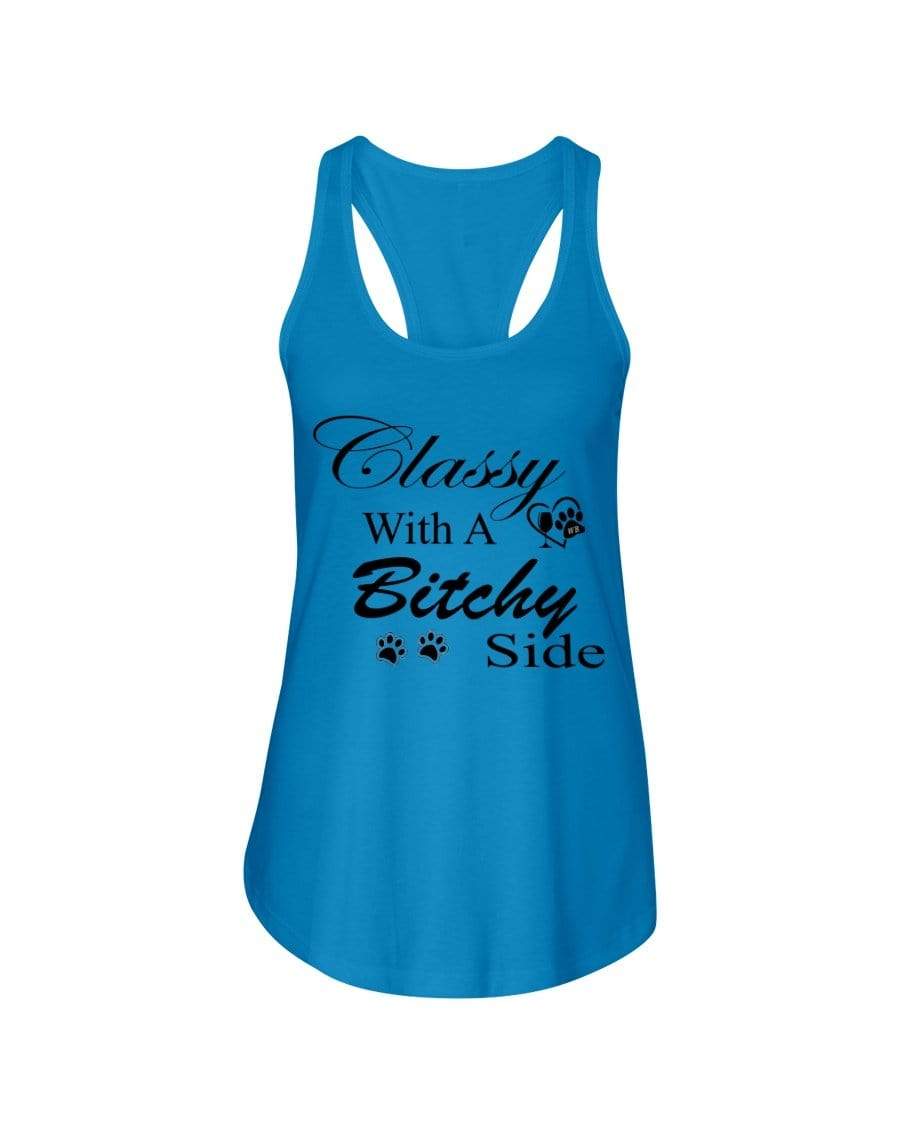 Shirts Turquoise / XS Winey Bitches Co Ladies Racerback Tank WineyBitchesCo