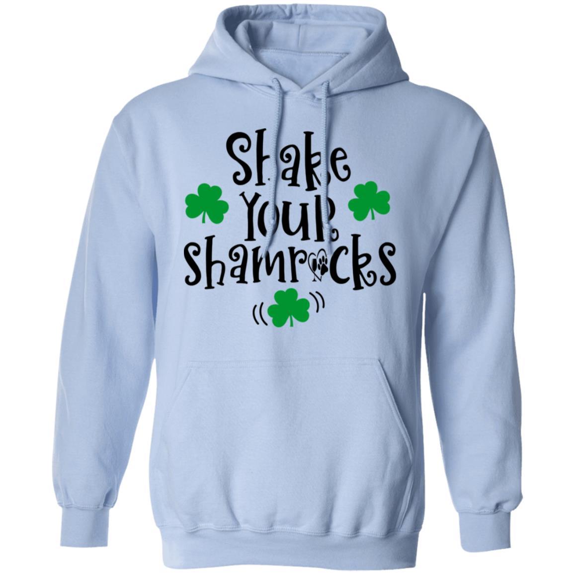 Sweatshirts Light Blue / S Winey Bitches Co "Shake Your Shamrocks" Pullover Hoodie 8 oz. WineyBitchesCo