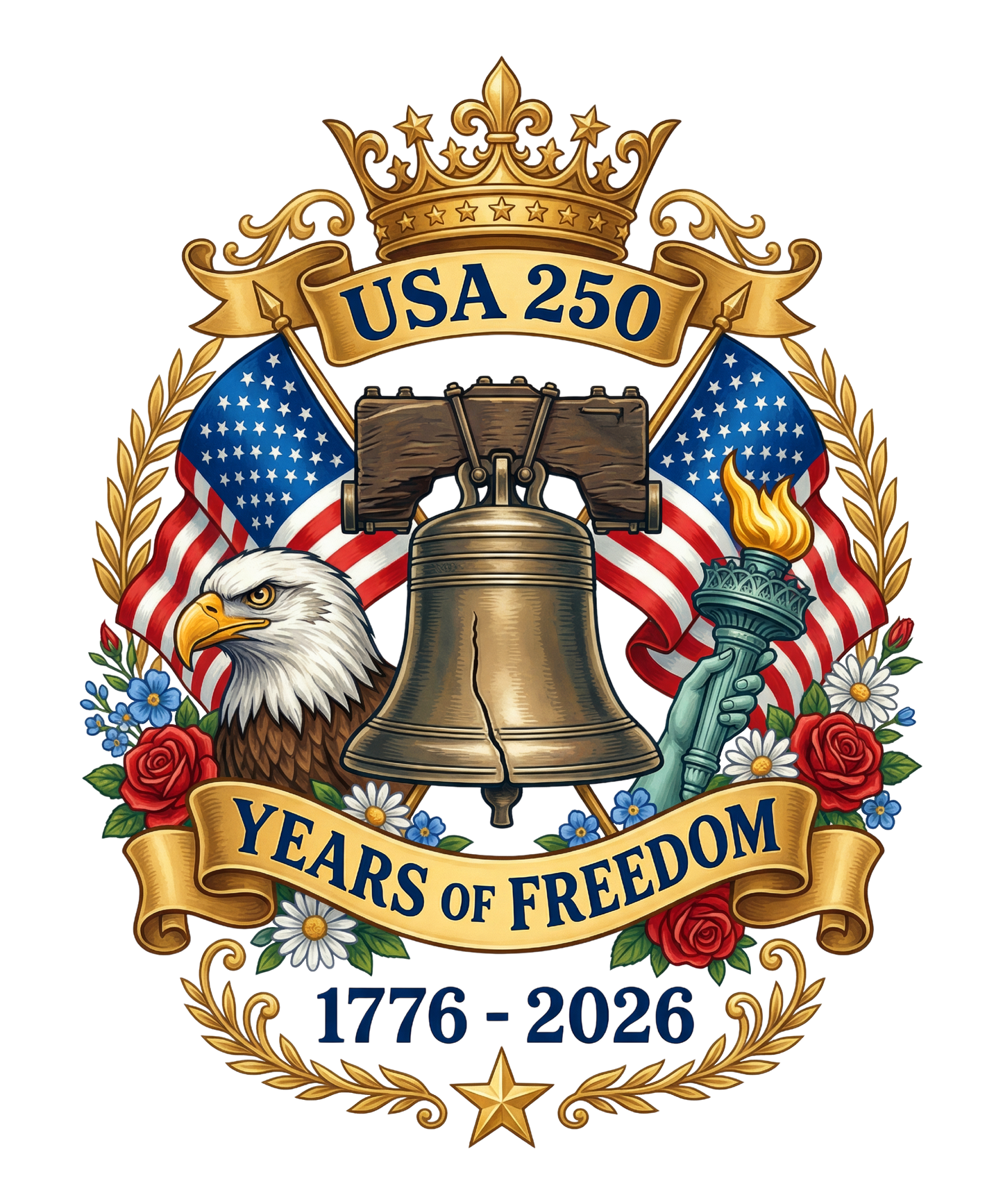 Winey Bitches Co Liberty Bell 250 Years Of Freedom Whiskey Glitter Glasses