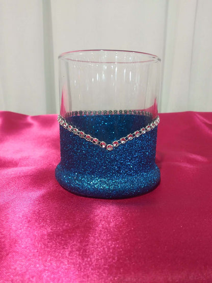 I Only Have Taste for Whiskey-Halloween Blinged Whiskey-Highball Glasses-Choose Color