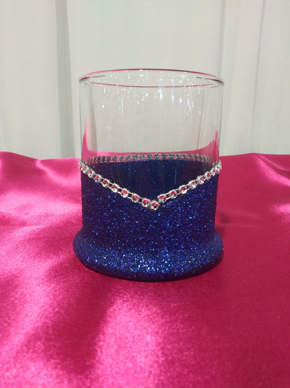 Winey Bitches Co Blinged Whiskey-Highball Glasses-Choose Color
