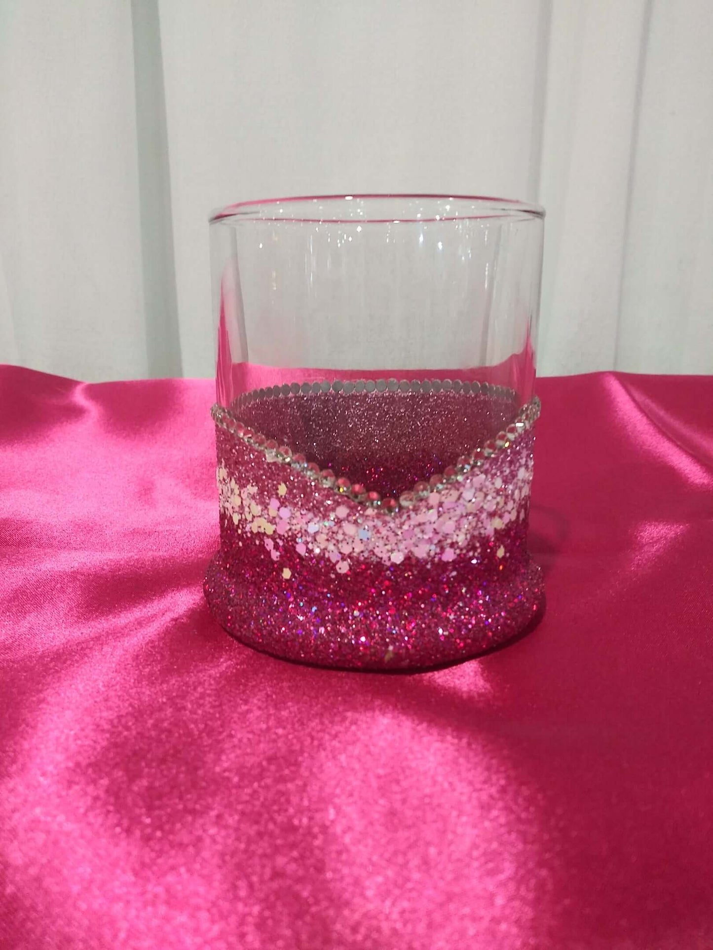 Winey Bitches Co Blinged Two Toned Whiskey-Highball Glasses-Choose Color