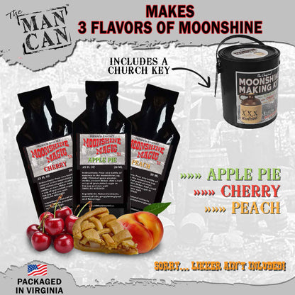 Moonshine Making Kit in a Can – Experience the Art of Moonshine Crafting