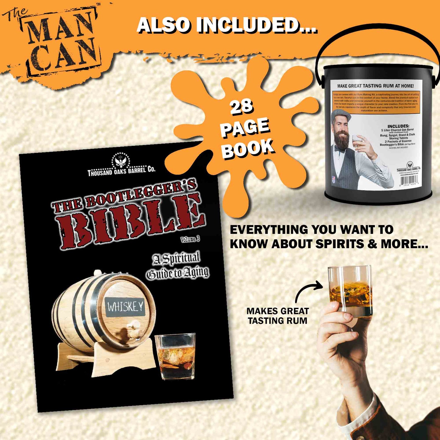 Rum Making Kit in a Can – Experience the Art of Rum Crafting