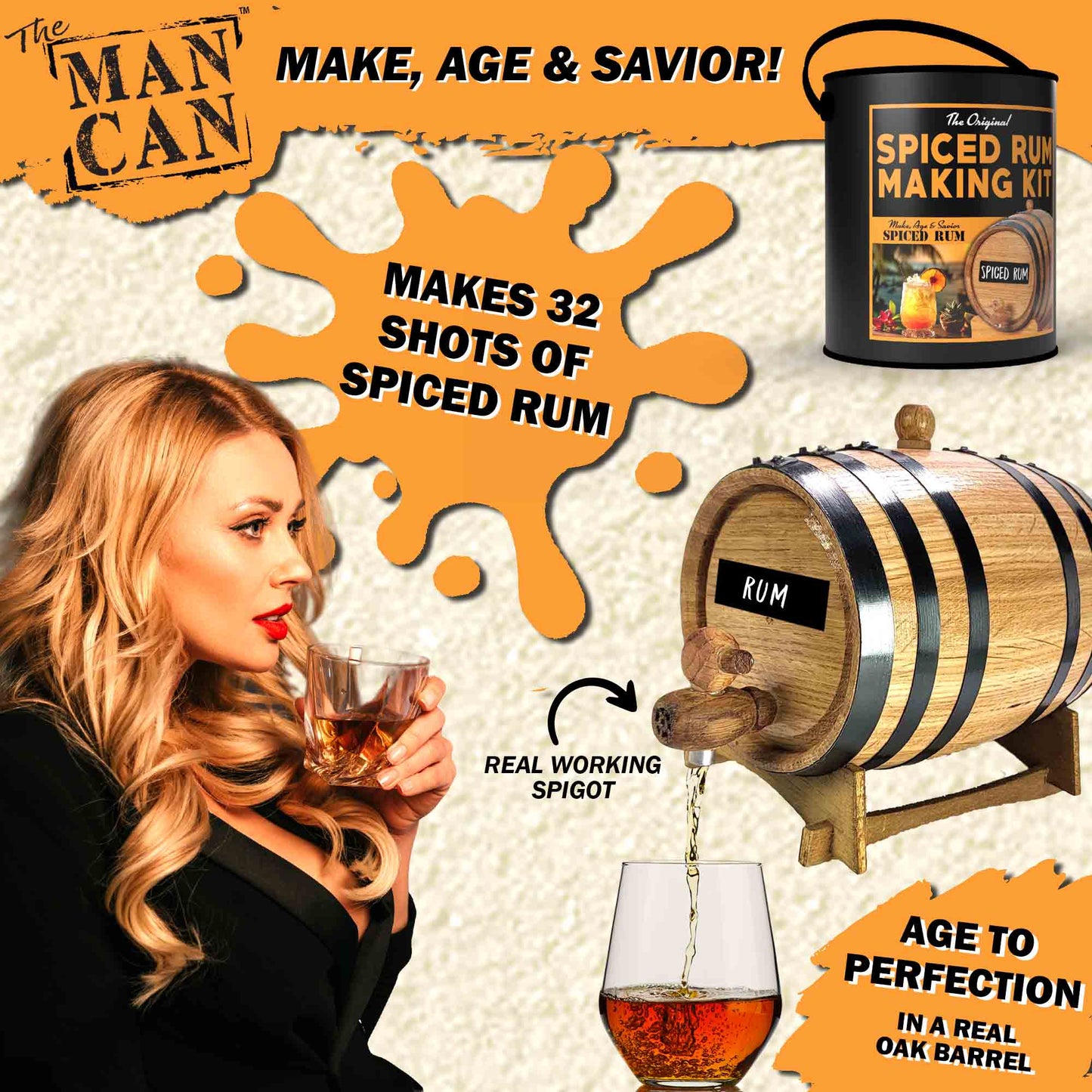 Rum Making Kit in a Can – Experience the Art of Rum Crafting