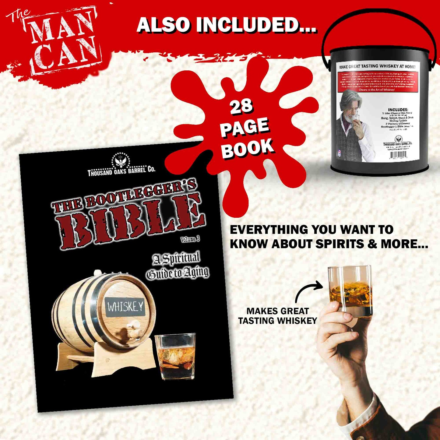 Whiskey Making Kit in a Can – Experience the Art of Whiskey Crafting
