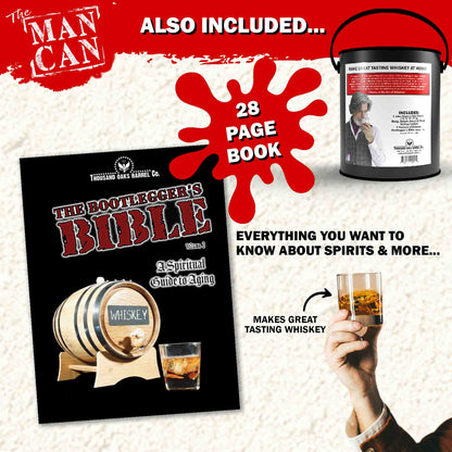 Whiskey Making Kit in a Can – Experience the Art of Whiskey Crafting
