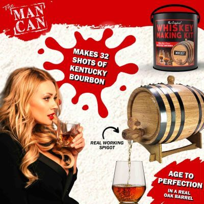 Whiskey Making Kit in a Can – Experience the Art of Whiskey Crafting