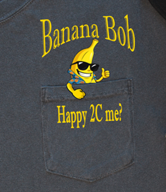 Banana Bob’s “Banana in My Pocket” Unisex Tee