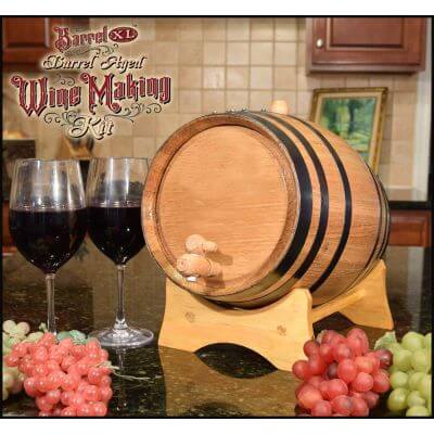 Barrel XL® Barrel Aged Cabernet Wine Making Kit – Craft, Age and Enjoy Exceptional Cabernet at Home