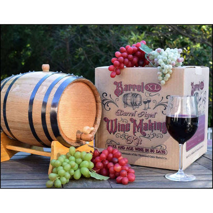 Barrel XL® Barrel Aged Cabernet Wine Making Kit – Craft, Age and Enjoy Exceptional Cabernet at Home