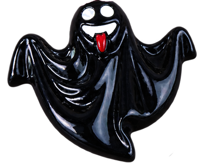 Tipsy Sips™ Halloween Ghost Drink Charms – Black & White Spooky Wine Glass Charms