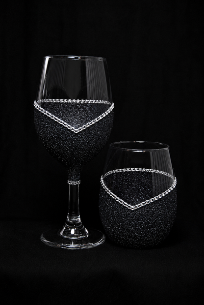 Winey Bitches Co 🐉🍷 Dragon’s Blood Halloween Potion Glitter Wine Glass