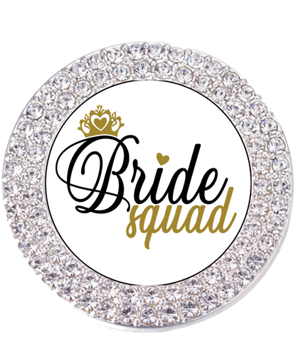 Wedding Floozie Coozies™ | Custom Bridal Party Wine Glass Coozies