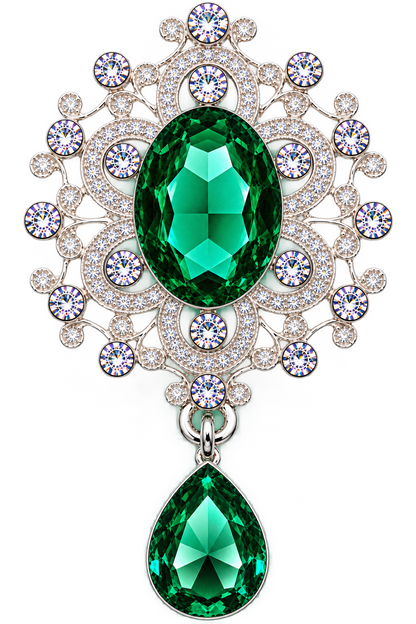 💎✨🍷 Gem Stone Danglers Magnetic Charm Tipsy Sips – Objects of Desire Collection