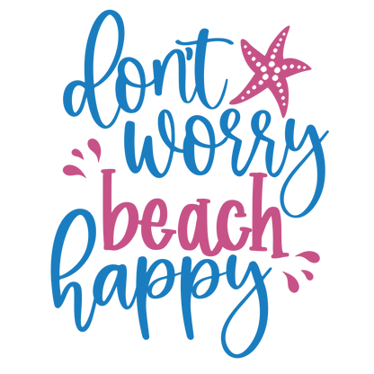 Don't Worry Beach Happy l Summer Collection l Winey Bitches Co Glitter Glasses