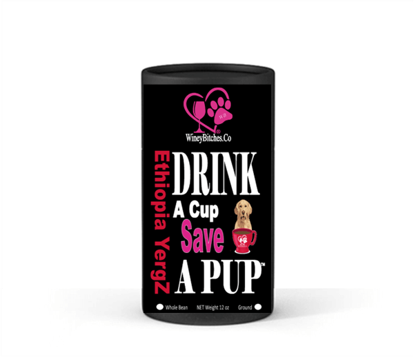 Ethiopia YergZ Coffee WB "Drink A Cup Save A Pup"