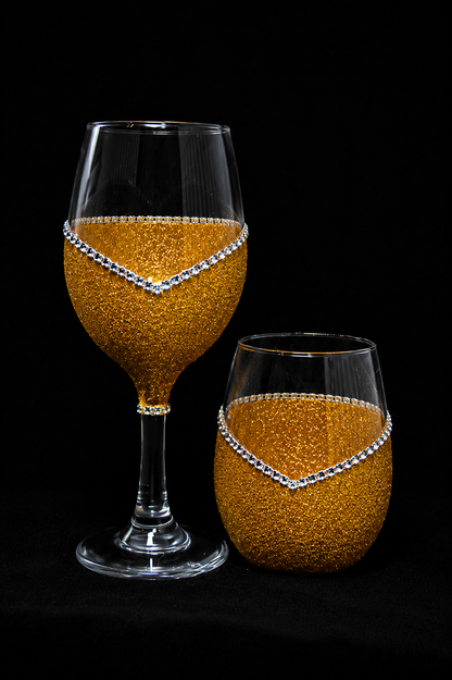 Winey Bitches Co 🐉🍷 Dragon’s Blood Halloween Potion Glitter Wine Glass
