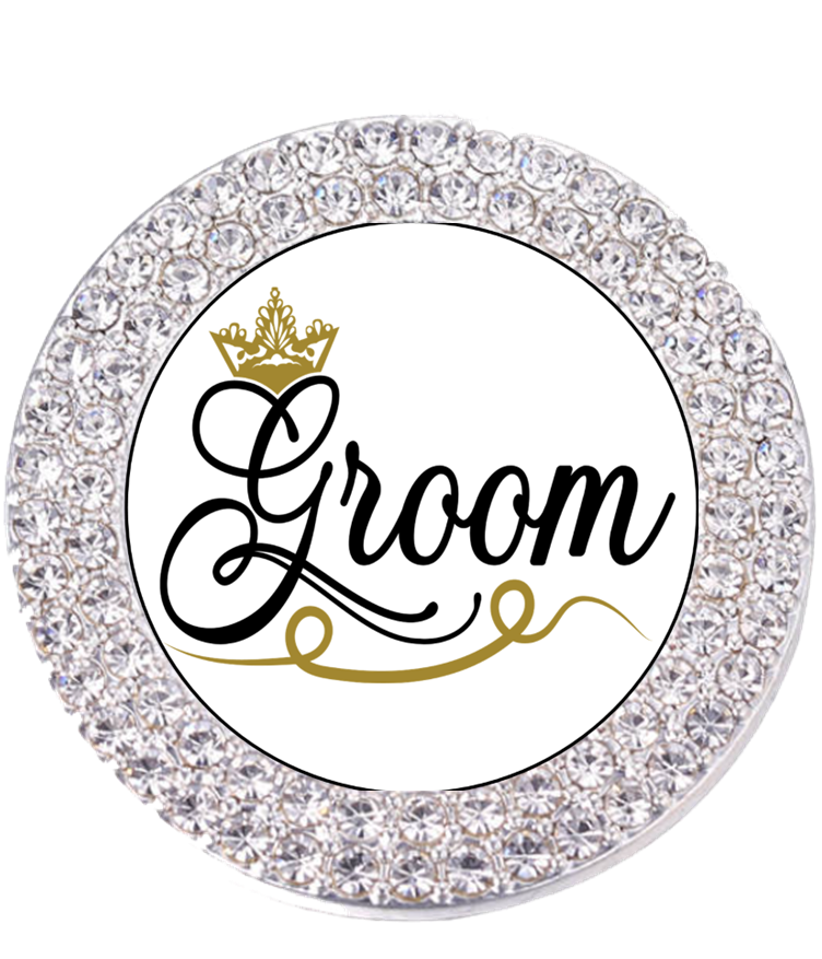 Wedding Floozie Coozies™ | Custom Bridal Party Wine Glass Coozies