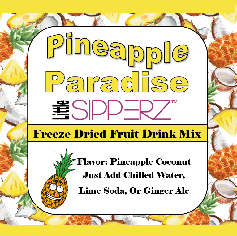 Kids Sipperz "To Go" REAL FRUIT Party Pouches Craft Drink Mixes- Choose from 9 Flavors